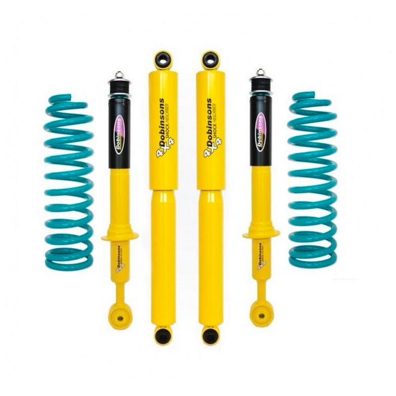 KIT-SUSPENSION-DOBINSONS--MITSUBISHI-L200--2016----|--2--ADEL---4-AMORT.-NITROGAS---2-ESP