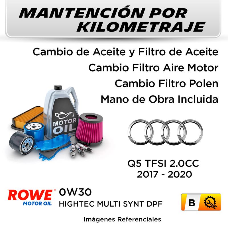 SERVICIO-MANTENCION-POR-KILOMETRAJE-AUDI-Q5-TFSI-2.0CC-|-B----MANTENCION-AUTOMOTRIZ