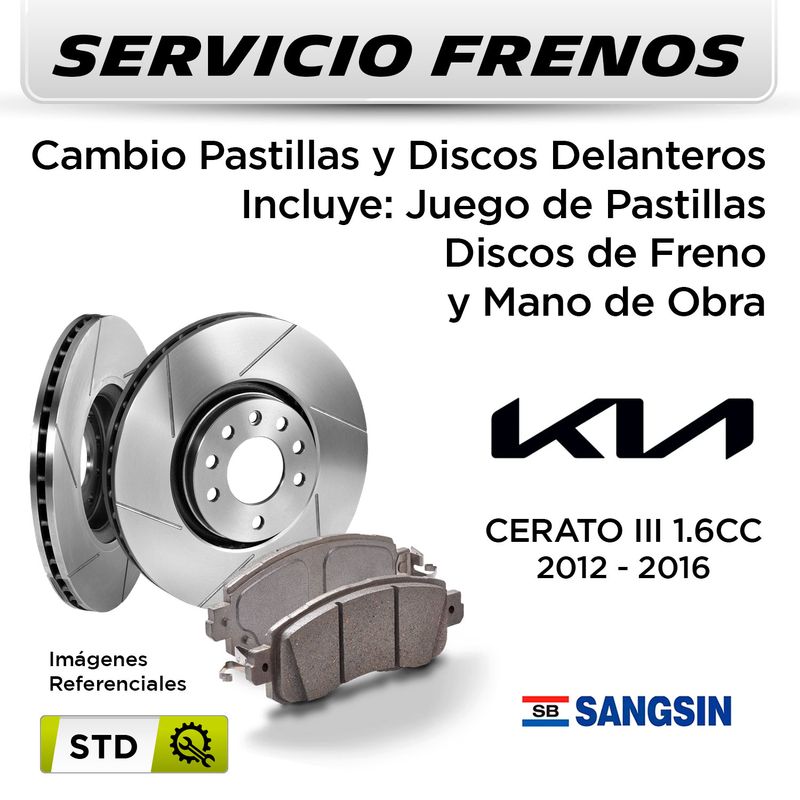 FRENOS---CAMBIO-PASTILLAS-Y-DISCOS-DELANTEROS--KIA-CERATO-III-2012-2016--|--DISC.--PENFLEX---PAST.--SANGSIN