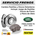 FRENOS---CAMBIO-PASTILLAS-Y-DISCOS-DELANTEROS-LAND-ROVER-FREELANDER-TB-2014-2023-P.-TEXTAR---D.-ZIMMERMAN