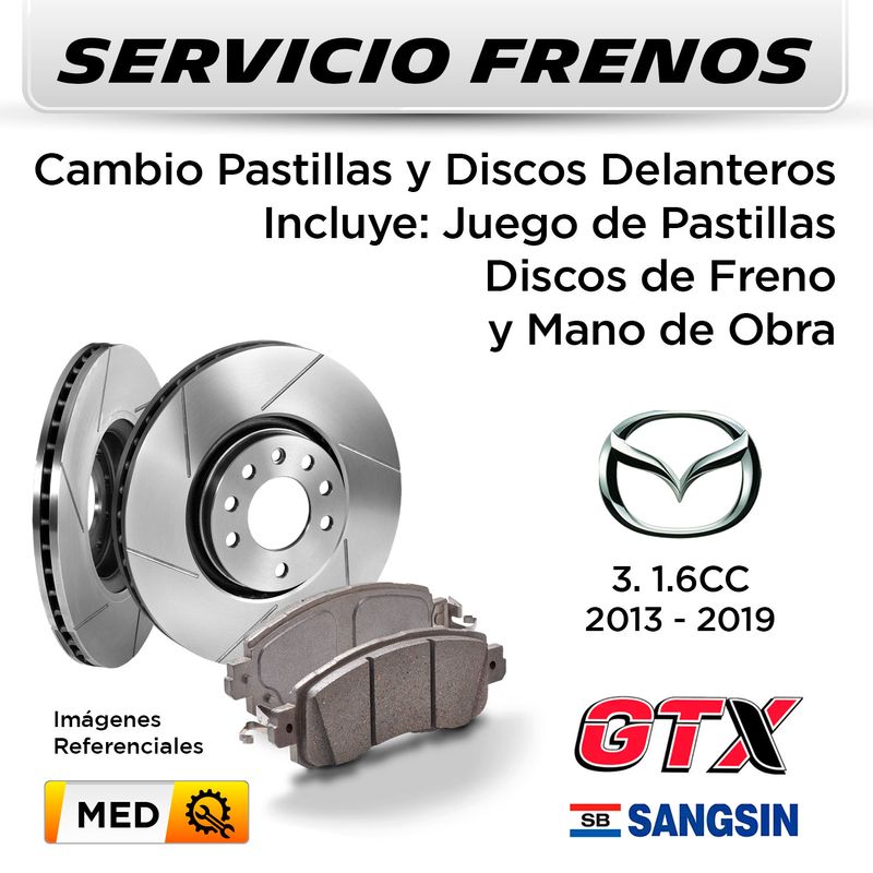 FRENOS---CAMBIO-PASTILLAS-Y-DISCOS-DELANTEROS--MAZDA-3-1.6-2013-2019--|--DISC.--GTX---PAST.--SANGSIN-01