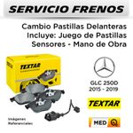 FRENOS---CAMBIO-PASTILLAS-DELANTERAS-MERCEDES-BENZ-GLC250D-2015-2019----INCL-SENSOR-|-P.-TEXTAR