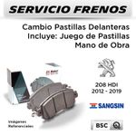 FRENOS---CAMBIO-PASTILLAS-DELANTERAS-PEUGEOT-208-HDI-1.4-2012-2019-PAST.-SANGSIN