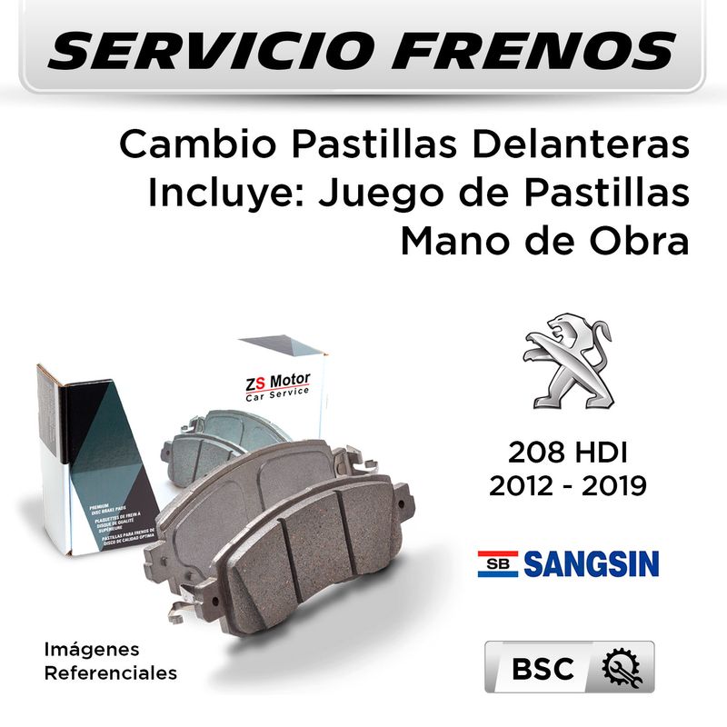 FRENOS---CAMBIO-PASTILLAS-DELANTERAS-PEUGEOT-208-HDI-1.4-2012-2019-PAST.-SANGSIN