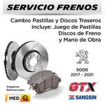 FRENOS---CAMBIO-PASTILLAS-Y-DISCOS-TRASEROS--PEUGEOT-5008-HDI-2.0-2017-2021--|--DISC.--GTX---PAST.--SANGSIN