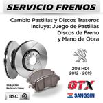 FRENOS---CAMBIO-PASTILLAS-Y-DISCOS-TRASEROS--PEUGEOT-208-HDI-2012-2019--|--DISC.--GTX---PAST.--SANGSIN