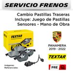 FRENOS---CAMBIO-PASTILLAS-TRASERAS-PORSCHE-PANAMERA-2019-2022----INCL-SENSOR-|-P.-TEXTAR