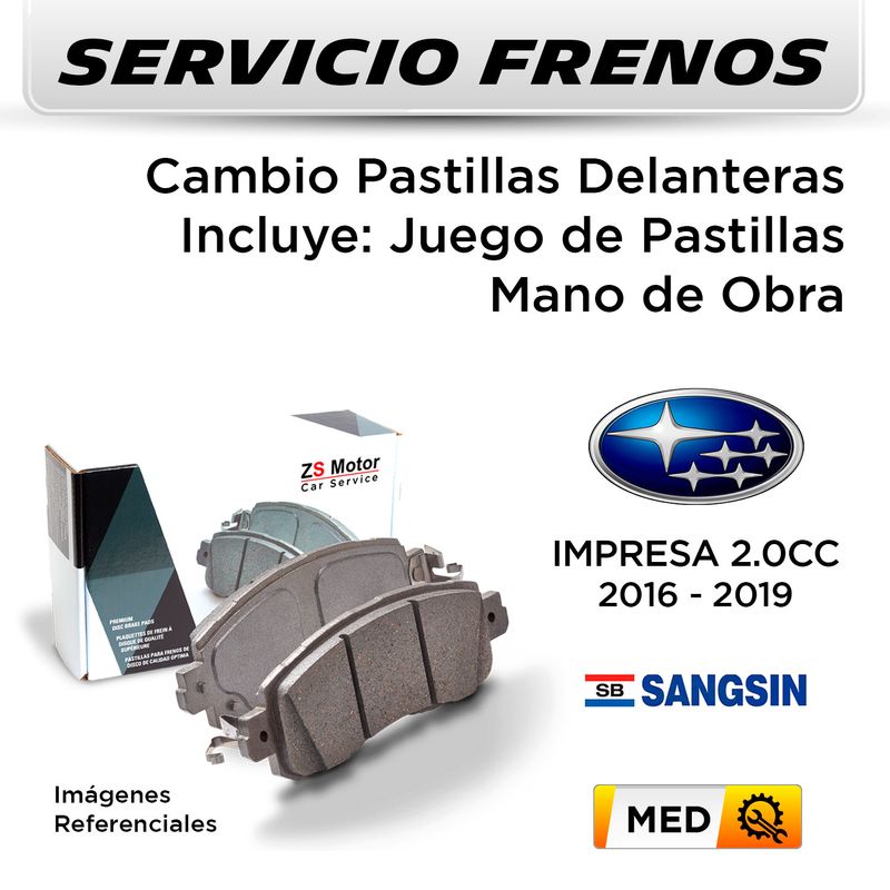 FRENOS---CAMBIO-PASTILLAS-DELANTERAS-SUBARU-IMPREZA-2.0-2016-2019-PAST.-SANGSIN