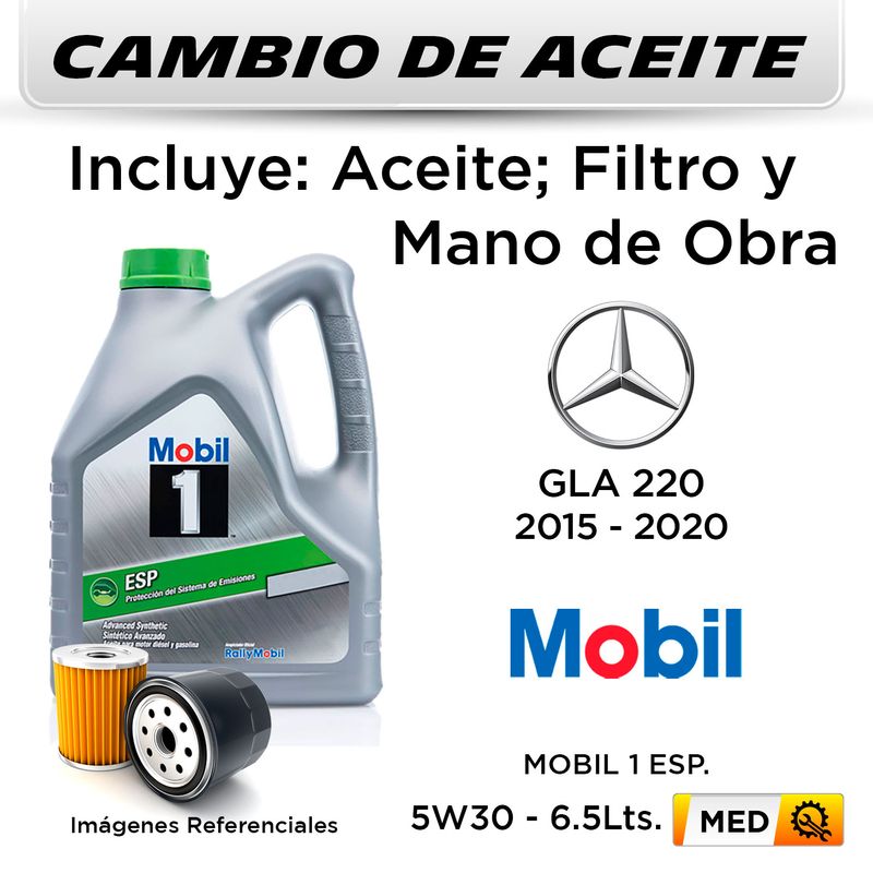 CAMBIO-DE-ACEITE-MOBIL-1-5W30-4-LT-ESPEC---FILTRO-HU7010Z-MANN-|-MERCEDES-BENZ-GLA-220--2015-2020