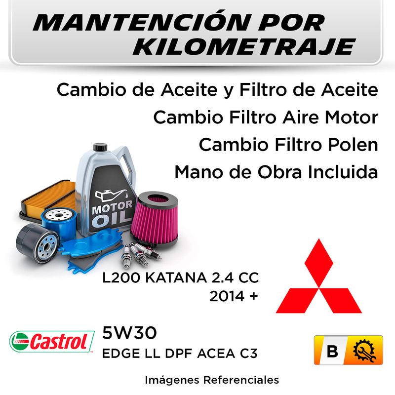 MANTENCION-POR-KILOMETRAJE-MITSUBISHI-L200-KATANA-2.4-CC-2014---|-SERVICIO-TODO-INCLUIDO---B-KB01