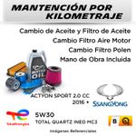 MANTENCION-POR-KILOMETRAJE-SSANGYONG-ACTYON-SPORT-2.0-CC-2016---|-SERVICIO-TODO-INCLUIDO---B-KB1