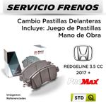 FRENOS---CAMBIO-PASTILLAS-HONDA-REDGELINE-3.5-CC-2017---|-DELANTERAS----PAST.-PROMAX-