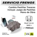 FRENOS---CAMBIO-PASTILLAS-HONDA-PILOT-3.5-CC-2013---|-TRASERAS----PAST.-PENFLEX-