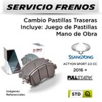 FRENOS---CAMBIO-PASTILLAS-SSANGYONG-ACTYON-SPORT-2.0-CC-2016---|-TRASERAS----PAST.-FULLSTARK-