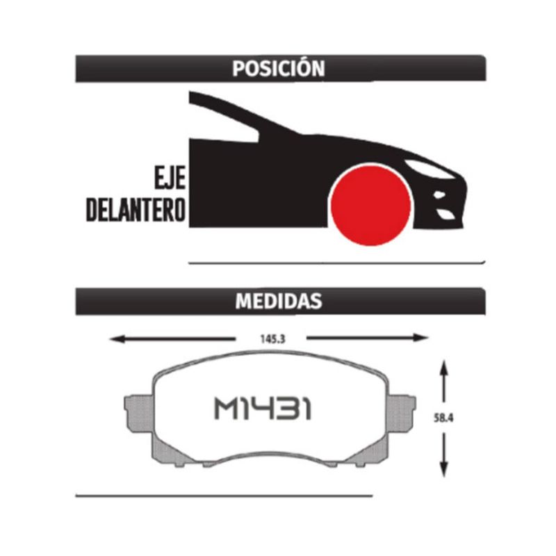 PASTILLA-DE-FRENO-SUBARU-IMPREZA-2016-ON---XV-2018-ON-DELANTERA-|-MATSUMOTO-M1431