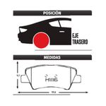 PASTILLA-DE-FRENO-SSANGYONG-ACTYON-2010-ON---KORANDO-2010-ON---TIVOLI-2015-ON---XLV-2019-ON-TRASERA-|-MATSUMOTO-MM1116-