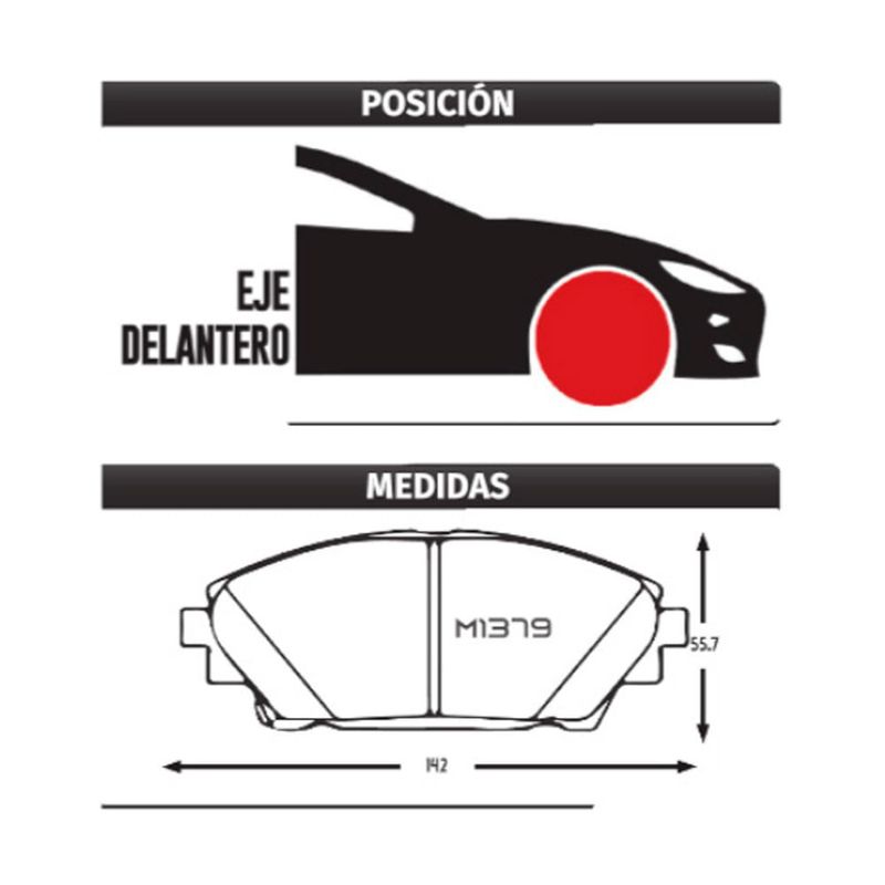 PASTILLA-DE-FRENO-MAZDA-3-2017-ON---CX-3-2015-ON-DELANTERA-|-MATSUMOTO-M1379