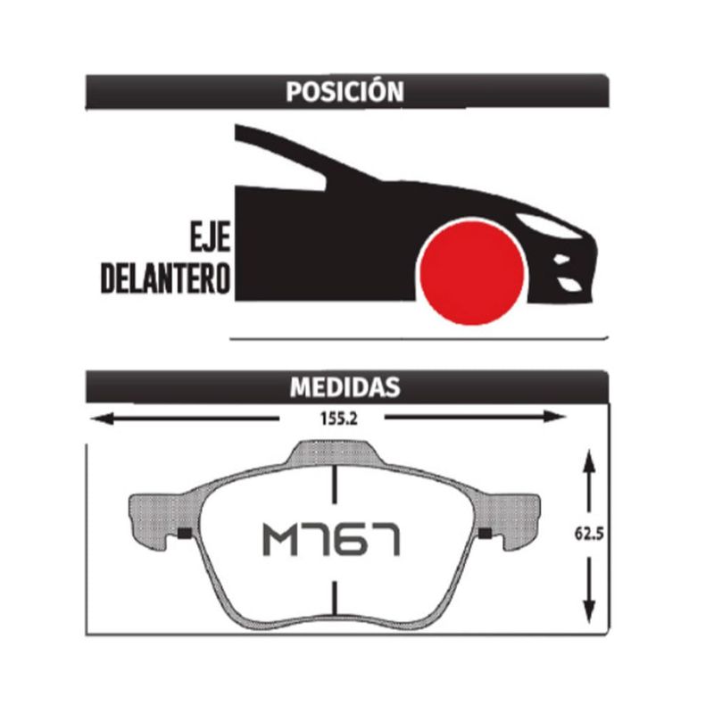 PASTILLA-DE-FRENO-MAZDA-3-2004-2014---MAZDA-5-2006-2016---VOLVO-V40-2012-2017-DELANTERA-|-MATSUMOTO-M767