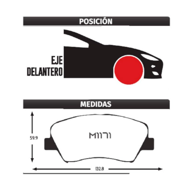 PASTILLA-DE-FRENO-KIA-RIO-3---RIO-4---RIO-5-2012-2018---HYUNDAI-ACCENT-2011-2016---I20-DELANTERA-|-MATSUMOTO-M1171-M1158