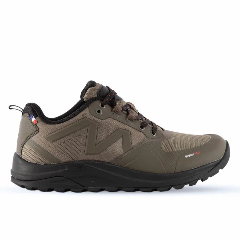 ZAPATILLA-MICHELIN-OUTDOOR-HOMBRE-TAUPE---ROJO-T-40-DR28