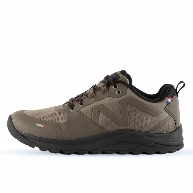 ZAPATILLA-MICHELIN-OUTDOOR-HOMBRE-TAUPE---ROJO-T-40-DR28