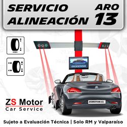 SERVICIO ALINEACIÓN ARO 13 | TALLER AUTOMOTRIZ MULTIMARCA