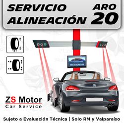 SERVICIO ALINEACIÓN ARO 20 | TALLER AUTOMOTRIZ MULTIMARCA