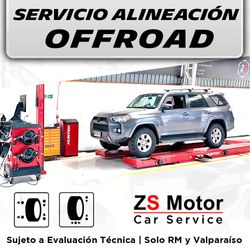 SERVICIO ALINEACIÓN OFF ROAD | TALLER AUTOMOTRIZ MULTIMARCA