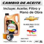 CAMBIO-DE-ACEITE-CHEVROLET-N---400-MAX-1.5-2021-|-TOTAL-QUARTZ--INEO-MC3-5W30-4-LTS---HANZO-W68-85