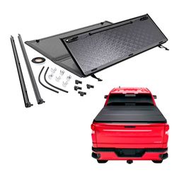 TAPA PLEGABLE RIGIDA  CHEVROLET DMAX 2015 - ON | CUBRE PICK UP - HTTC-DMX  | SKU- OFACC4X400650