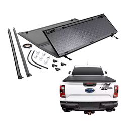 TAPA PLEGABLE RIGIDA  FORD RANGER 2023 - ON | CUBRE PICK UP - HTTC-RAG2023  | SKU- OFACC4X400655