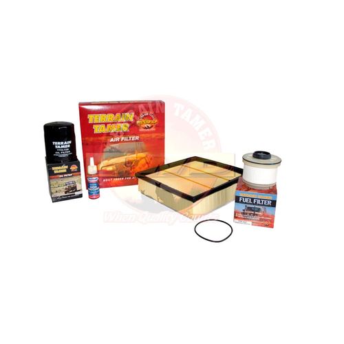 KIT DE FILTROS T/T ISUZU 2 5L & 3 0L TURBO DIESEL MANUAL AC ISUZU - CHEVROLET - MAZDA DMAX 4X4 - BT50 HFK7