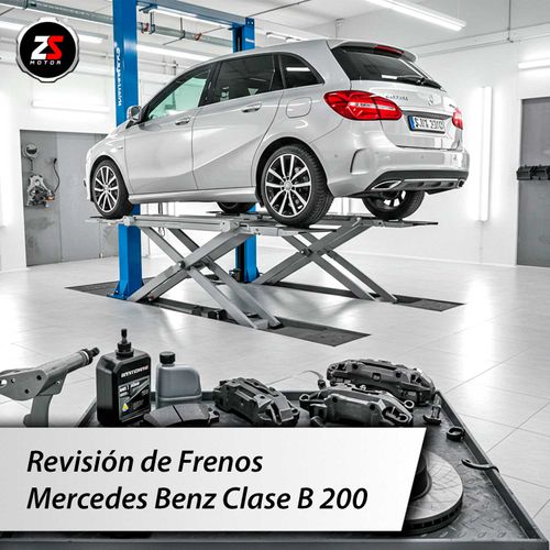 Revisión de Frenos Mercedes Benz Clase B 200  | Gratis