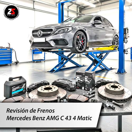 Revisión de Frenos Mercedes Benz AMG C 43 4 Matic  | Gratis