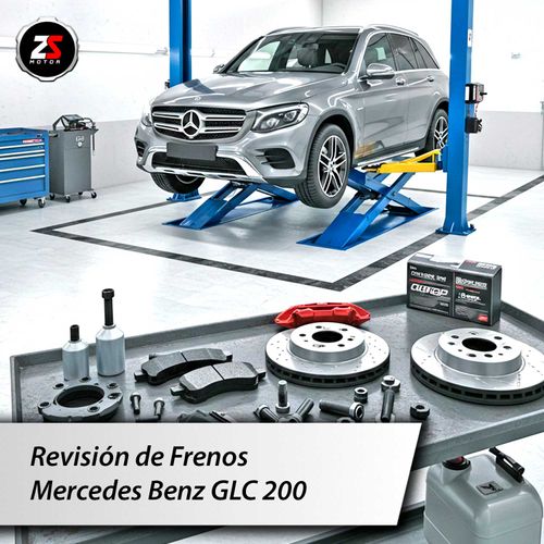 Revisión de Frenos Mercedes Benz GLC 200  | Gratis