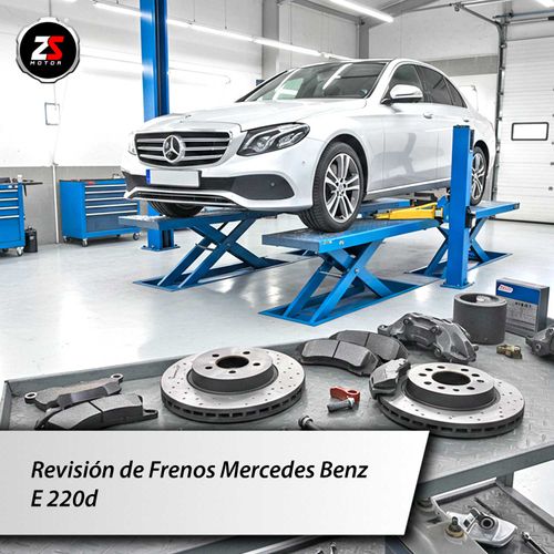 Revisión de Frenos Mercedes Benz E 220d  | Gratis