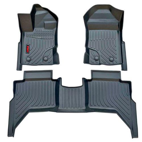 PISOS CALCE PERFECTO MAZDA - FORD BT-50 2012-2021 - RANGER 2012+ - RANGER RAPTOR | DELANT - TRAS| AWKA