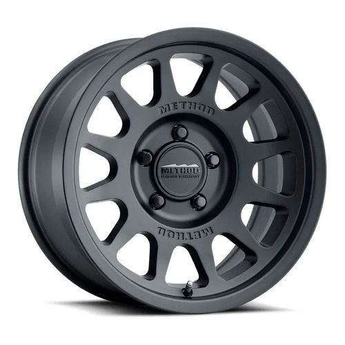 LLANTAS 17 5x127 AN 9 CB 71,5 ET -12 | METHOD 703 MATTE BLACK BEADGRIP