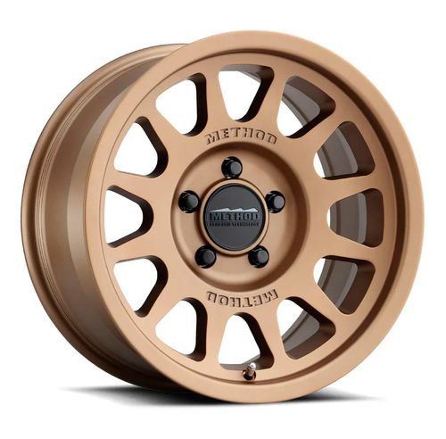 LLANTAS 17 5x127 AN 9 CB 71,5 ET -12 | METHOD 703 BRONZE BEADGRIP