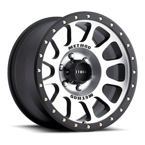 LLANTAS 18 6x139 AN 9 CB 108,3 ET -12 | METHOD 305 BLACK MACHINED STREET LOC