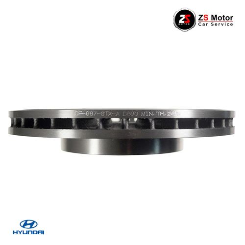DISCOS DE FRENO DELANTERO D990 GTX HYUNDAI ELANTRA 16 07 11 AVANTE 16 06 08  |  DF-967-GTX