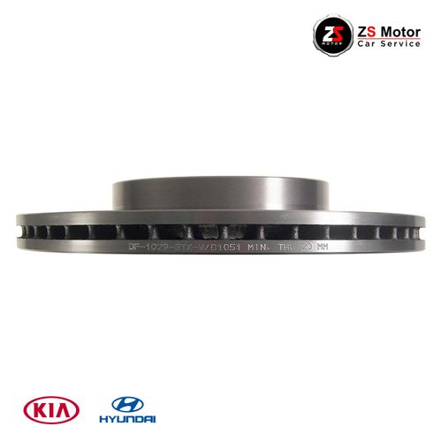 DISCOS DE FRENO DELANTERO D1051 GTX KIA NIRO HIBRIDO 16 17  HYUNDAI IONIQ 17  |  DF-1029-GTX