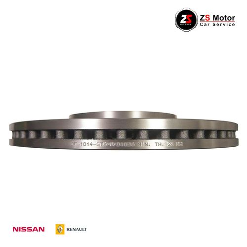 DISCOS DE FRENO DELANTERO D1036 GTX NISSAN XTRAIL 20 14 RENAULT KOLEOS 20 16  |  DF-1014-GTX