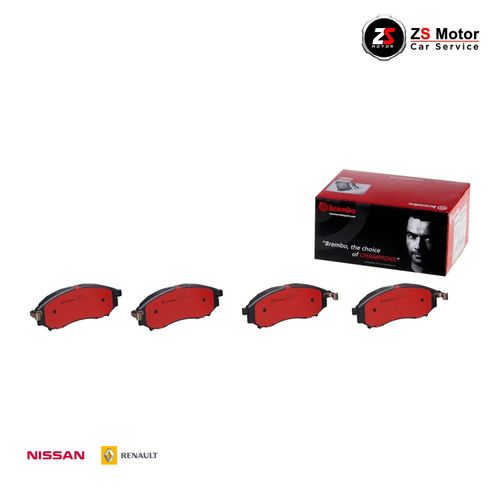 PASTILLA DE FRENO  DELANTERA  BREMBO  NISSAN PATHFINDER 350 2008 RENAULT KOLEOS 2008  | PF-C-D-888-BMO | P1029