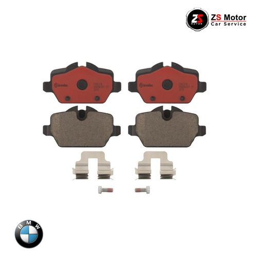 PASTILLA DE FRENO  TRASERA  BREMBO  BMW 116I T 2004  | PF-C-0413-BMO | P0871